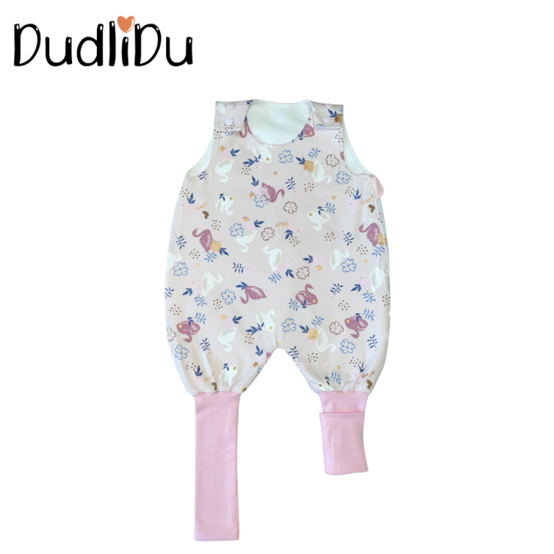 Tipegő hálózsák /Két réteg pamut jersey/ - Hattyú